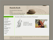 Tablet Screenshot of kochdaniela.de